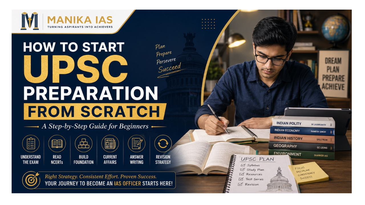 How to Start UPSC Preparation from Scratch: The Complete Beginner's Guide